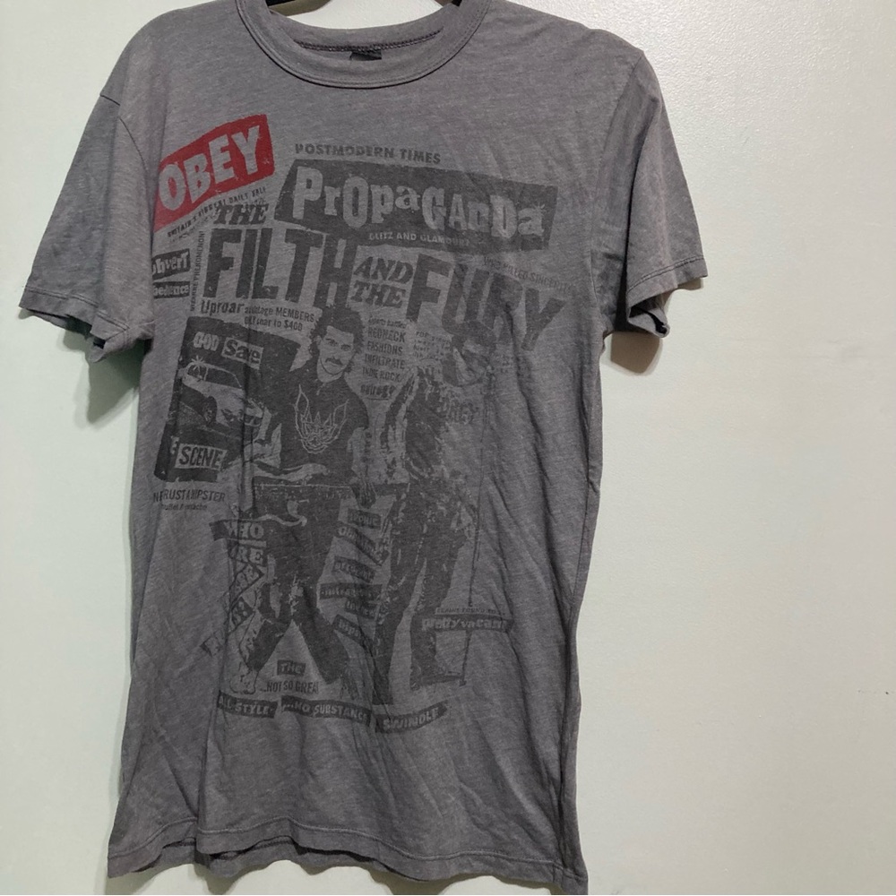Vintage Obey T-Shirt Made in USA M